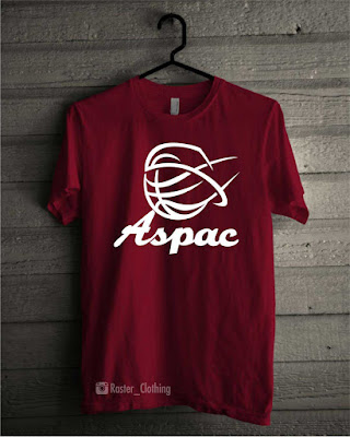 Kaos Basket ball Aspac Jakarta keren