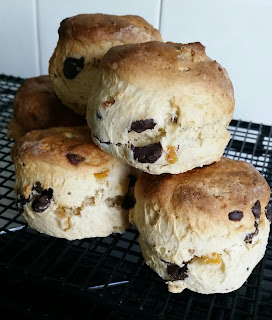 Chocolate Orange Scones