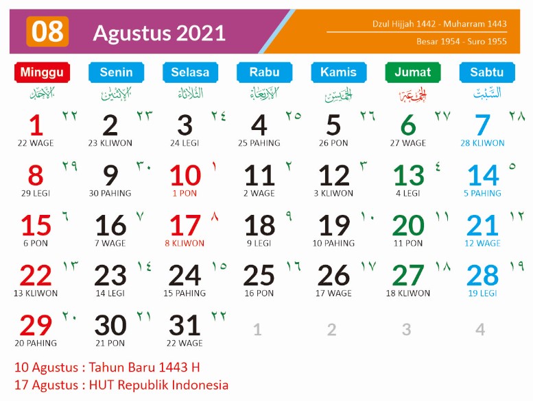 32+ Download Template Kalender 2021 Cdr X7