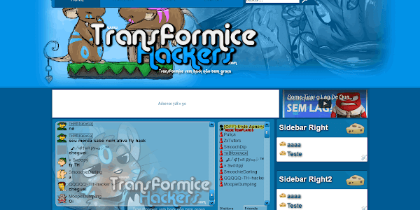 Template Transformice Hackers v2.0