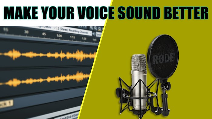 How To Make Your Voice Sound Better | voice sound better for youtube