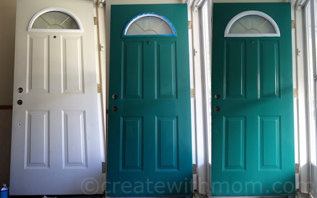 Renfrew Blue Fusion paint door