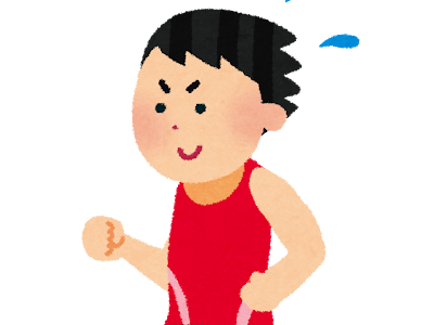 イラスト 陸上選手 403509