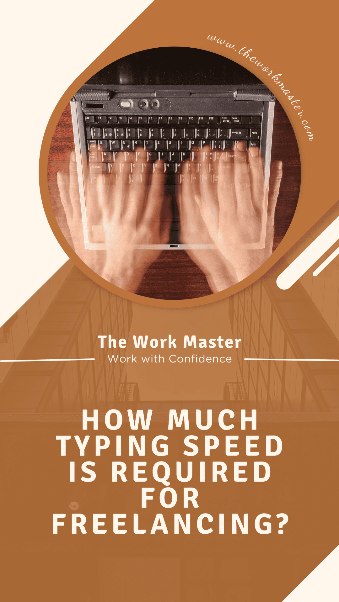 a pin about how to increase typing speed for freelancers