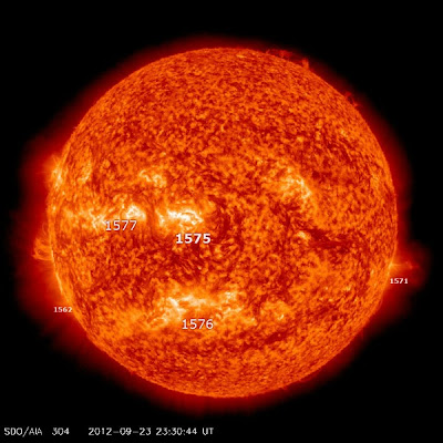 MANCHAS SOLARES 24 DE SEPTIEMBRE 2012