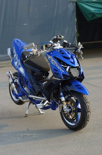 Gambar Modifi motor yamaha mio soul fighter 