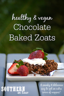 Vegan Chocolate Zucchini Baked Oatmeal Recipe Gluten Free