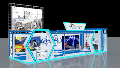rotating exhibition stand