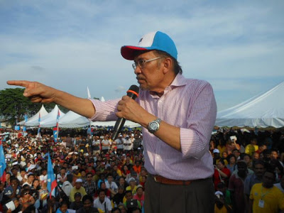 Anwar Ibrahim ceramah di Parlimen P.109 Kapar