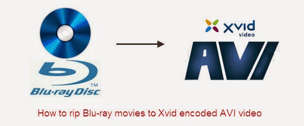 rip blu-ray to xvid avi