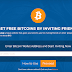 GET FREE BITCOINS BY INVITING FRIENDS