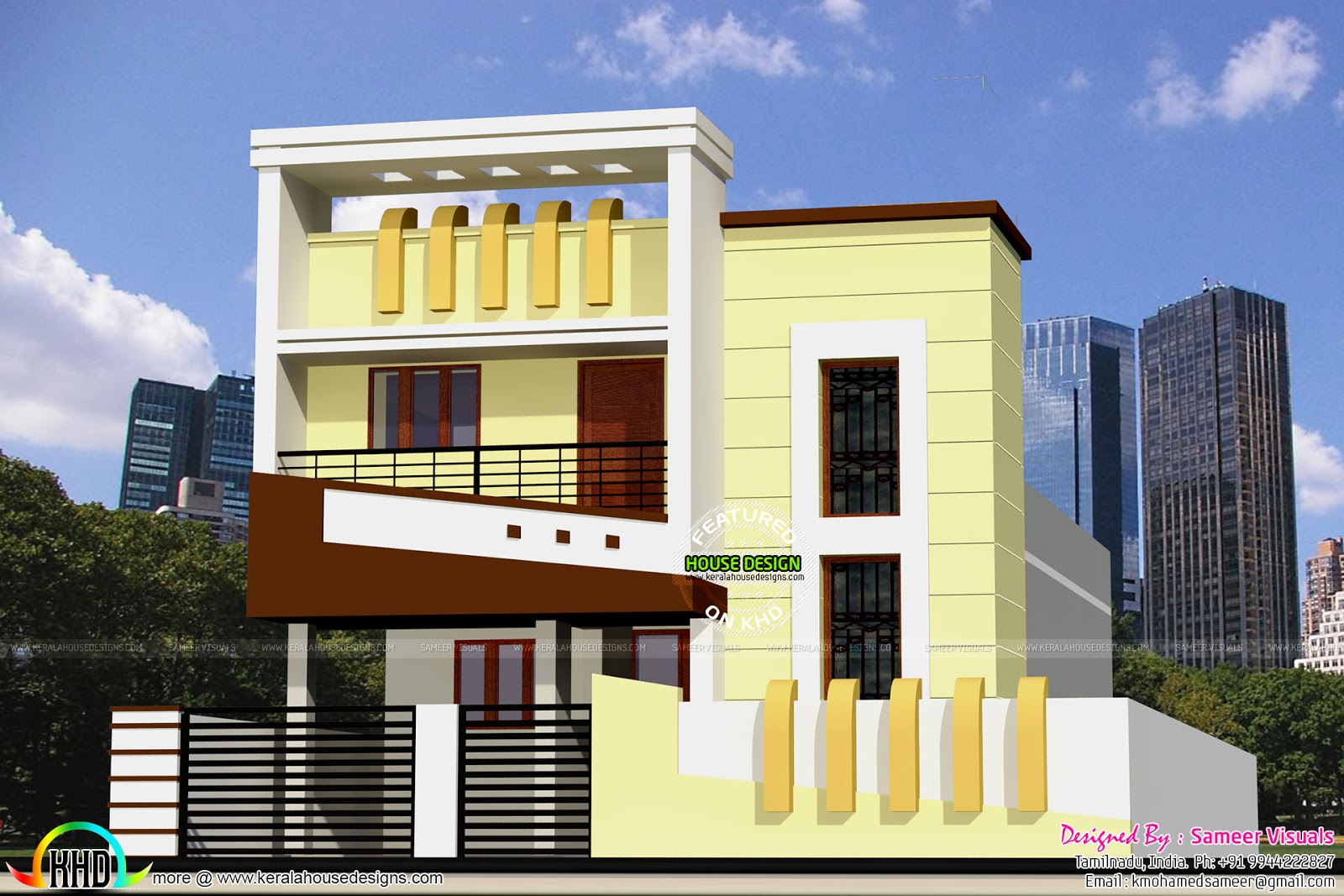 1300 Sq Ft Low Budget G 1  House  Design Kerala home  