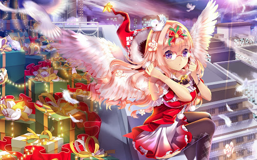 Christmas Gifts Anime Girl Wings a14