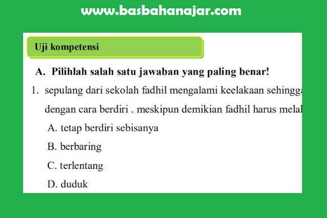 Kunci Jawaban Fikih Kelas 7 Halaman 214 - 216 Uji Kompetensi Bab 8