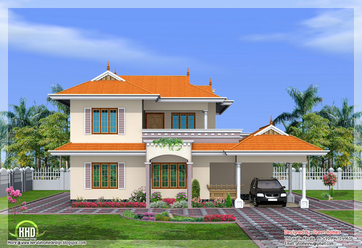 4 bedroom India  style home  design  in 2250 sq feet Kerala 