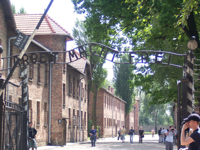 campo de concentração de Auschwitz na Polônia