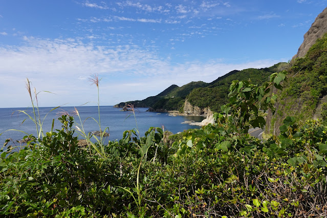 島根県出雲市大社町日御碕　日御碕海岸展望所からの眺望