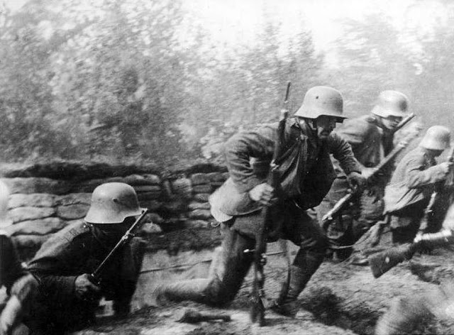 Fotografías de la guerra de trincheras en la Primera Guerra Mundial