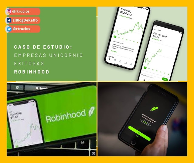 Caso de estudio Robinhood : La plataforma de corretaje de valores que ha popularizado el trading de acciones sin comisiones