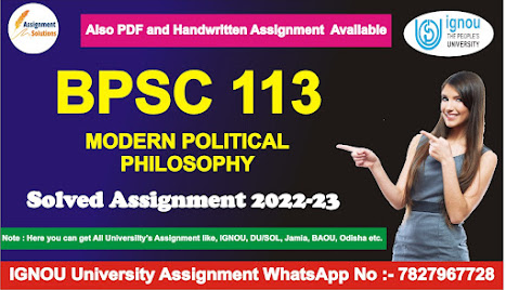 bpsc 114 assignment; ac 113 assignment; sc 114 solved assignment