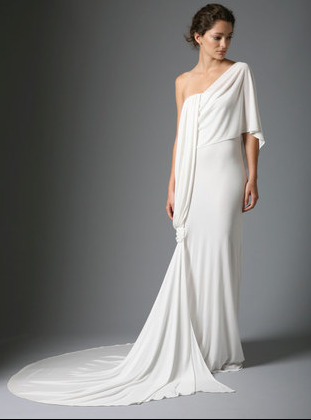 Goddess wedding gown
