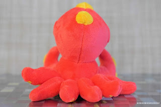 オクタン ポケモンフィット ぬいぐるみ 後 Octillery Pokemon fit plush back