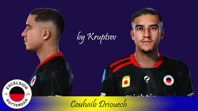 Couhaib Driouech Face For eFootball PES 2021