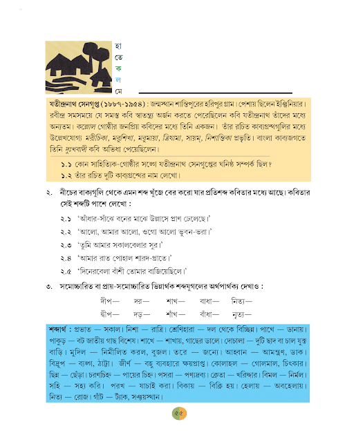 হাট | যতীন্দ্রনাথ সেনগুপ্ত | ষষ্ঠ শ্রেণীর বাংলা | WB Class 6 Bengali