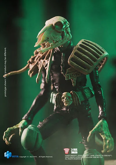 HIYA TOYS Judge Mortis figure 1