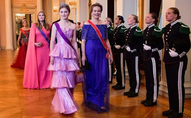 Princess Ingrid Alexandra, Crown Princess Amalia, Crown Princess Elisabeth, Crown Princess Victoria, Crown Princess Mette-Marit