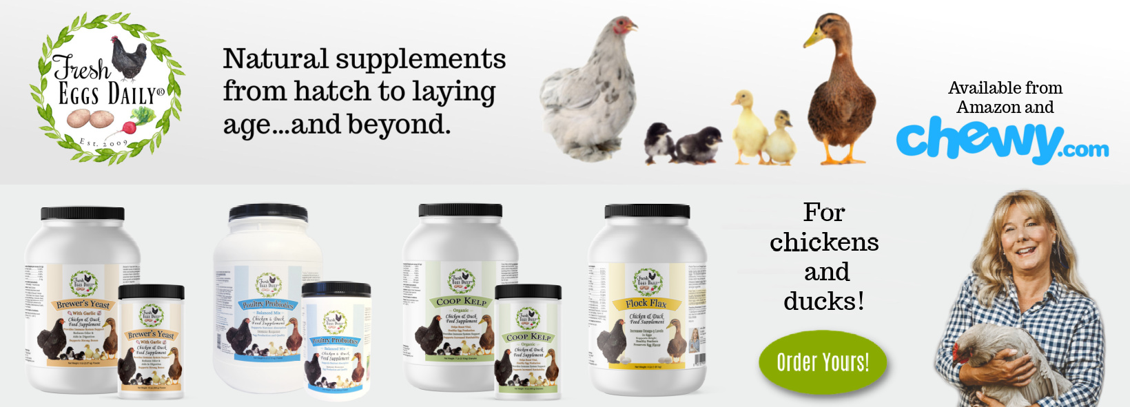 Poultry feed supplements on Chewy.