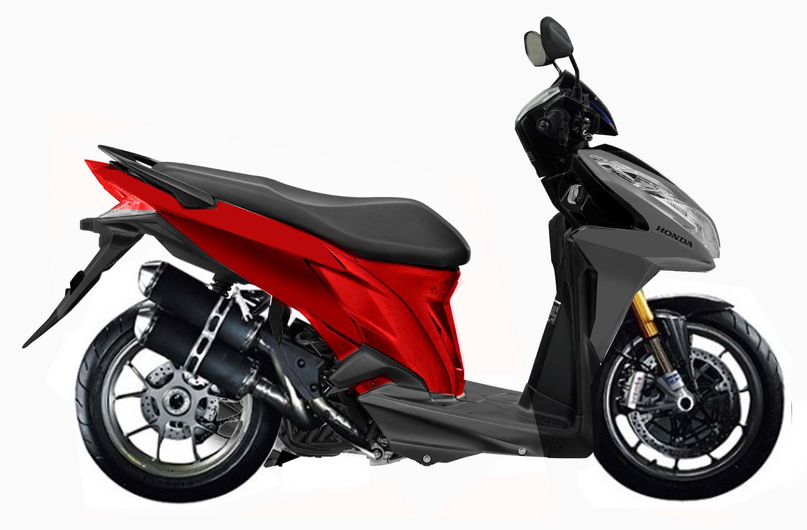 Koleksi Ide Modifikasi Motor  Vario  150  Esp Terbaru Dan 