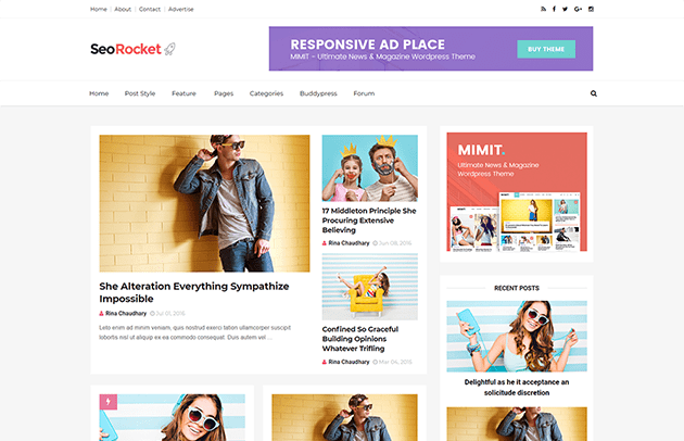 SeoRocket Best SEO Optimized Blogger Template: eAskme