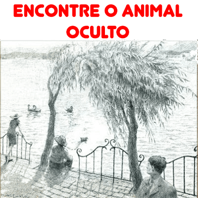 Teste de visão: Encontre o animal oculto