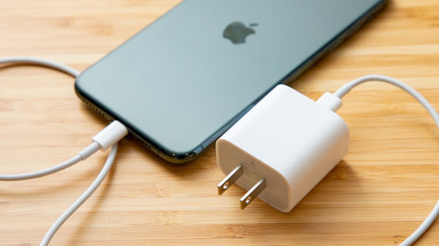 There is no charger use in apple 12 latest update