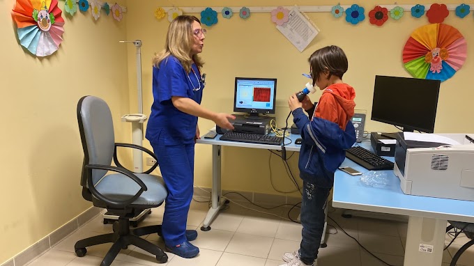 Visite pneumologiche gratuite per bambini all'Ospedale di Matera