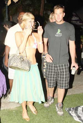 Paris Hilton Bikini Coachella Music Festival Pictures