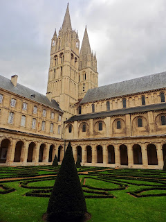 Cloister at l'Abbaye des Hommes in Caen, France