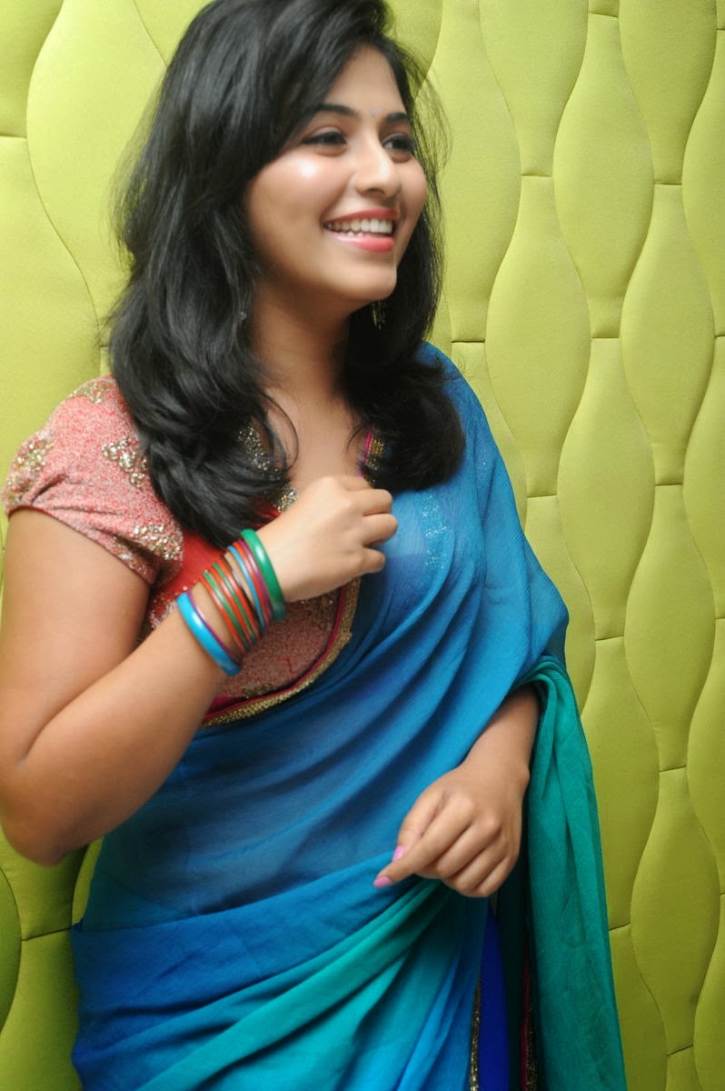 Anjali Latest Hot Photos in Saree at Masala Audio Launch ...