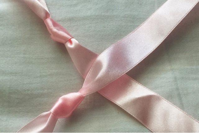 ribbon measured to fit