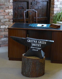 Another marriage room in the blacksmith's shop, Gretna Green (2015)