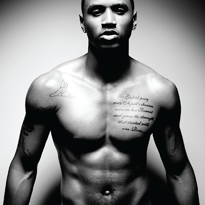 trey songz tattoo on his chest