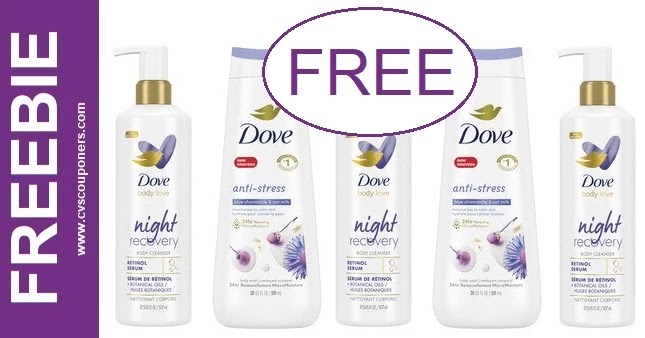 FREE Dove Body Wash CVS Deals