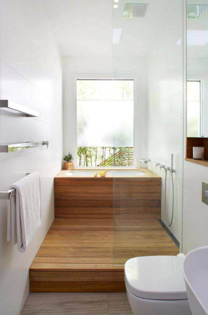 Bathroom With Natural / Wooden Concept