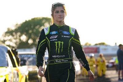 Hailie Deegan, driver of the No. 1 Monster Energy Ford.