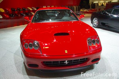 Ferrari Red Elegance Cars