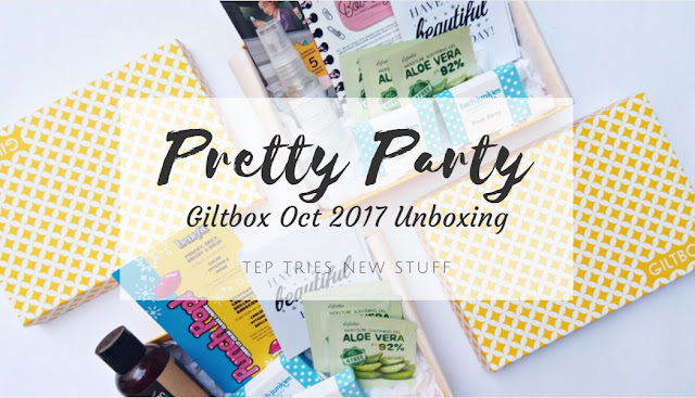 Unboxing My Pretty Party Giltbox (October 2017)! 