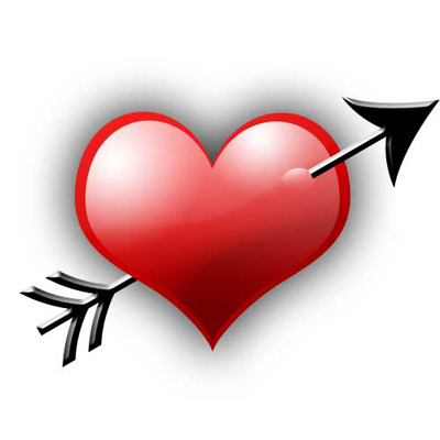 love heart arrow