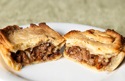 Steak, Stout and Blue Cheese pie