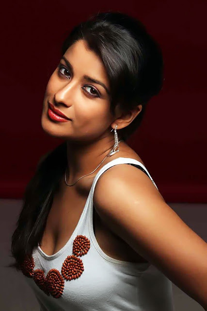 Madhurima Bnerjee Hot White Dress Photos